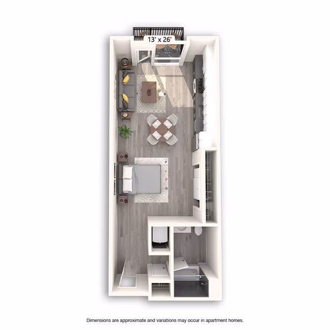Unit 352 506 floor plan